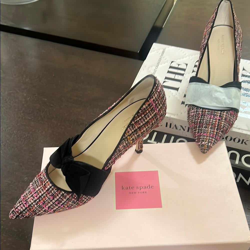 Kate Spade Women's Multicolor Tweed Heels